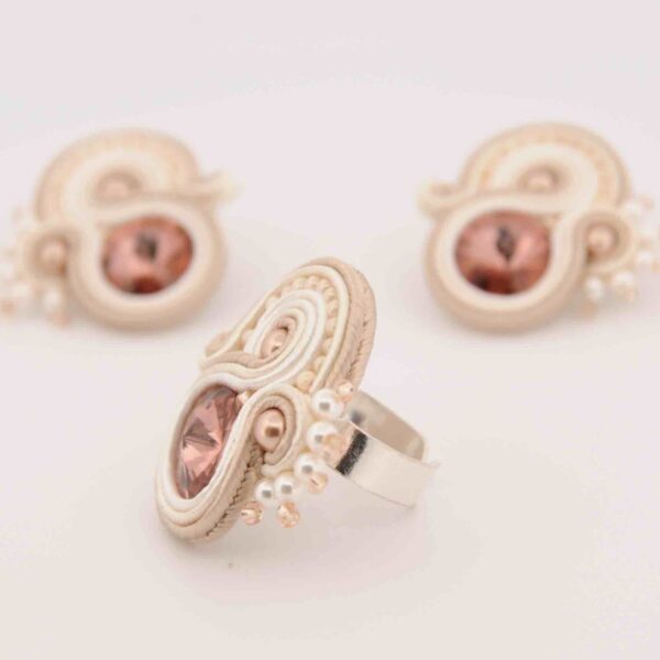 Anillo Florecer rosa palo2 de Irene Garcia Designer