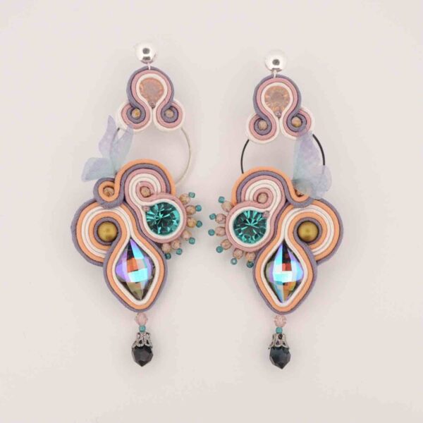 Pendientes-Dafne-pastel-de-Irene-García-Designer Pendientes Dafne pastel de Irene Garcia Designer