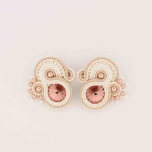 Pendientes Florecer rosa palo2 de Irene Garcia Designer 1