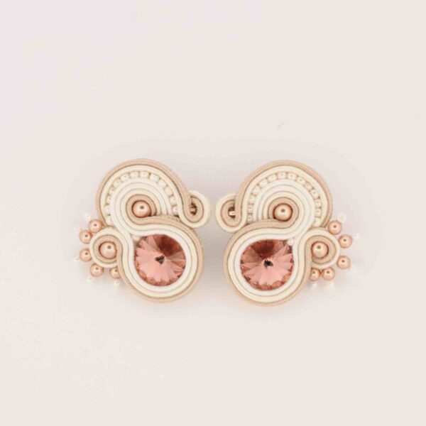 Pendientes Florecer rosa palo2 de Irene Garcia Designer 1