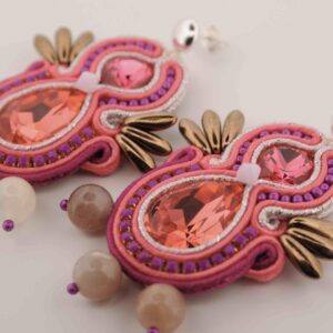 Pendientes Pepa buganvilla - Imagen 2