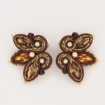 Pendientes Juana marrón 8 Pendientes Juana marron de Irene Garcia Designer