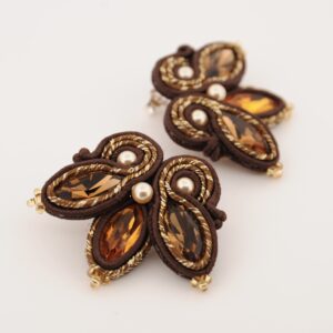 Pendientes Juana marrón 3 Pendientes Juana marron2 de Irene Garcia Designer