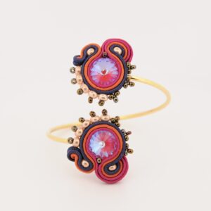 Pulsera- Catalina-marino-y-rosa-de-Irene-García-Designer