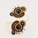 Pulsera Catalina negro y bronce 4 Pulsera Catalina negro y bronce de Irene Garcia Designer