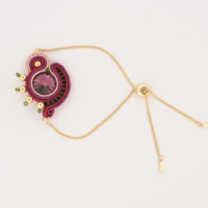 Pulsera Marta morado