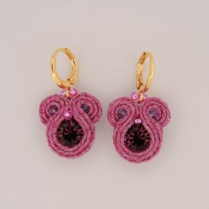 Pendientes Ángela mini buganvilla