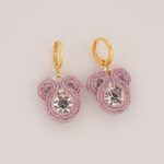 pendientes Angela mini rosita de Irene Garcia Designer