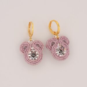 Pendientes Ángela mini rosita 1 pendientes-Ángela-mini-rosita-de-Irene-García-Designer