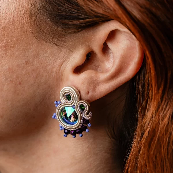 Pendientes María turquesa 2 Pendientes Maria turquesa4 de Irene Garcia Designer