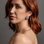 Pendientes Maria turquesa5 de Irene Garcia Designer