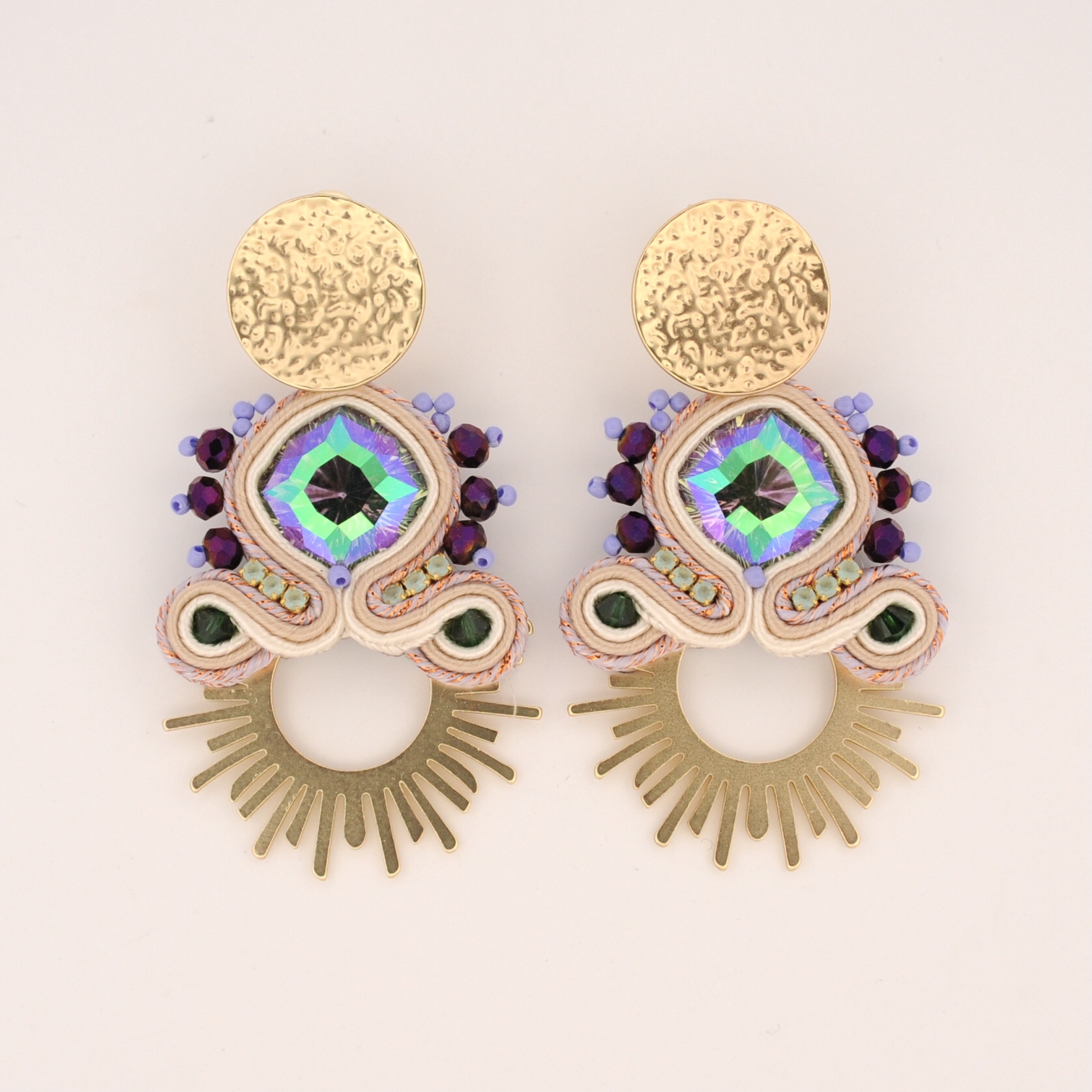 Pendientes Marisol turquesa 1 Pendientes Marisol turquesa2 de Irene Garcia Designe