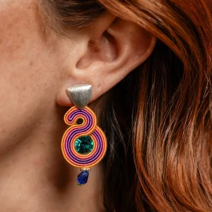 Pendientes Renata arcoíris 5 Pendientes Renata arcoiris4 de Irene Garcia Designer