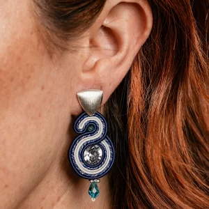 Pendientes Renata marino2 de Irene Garcia Designer