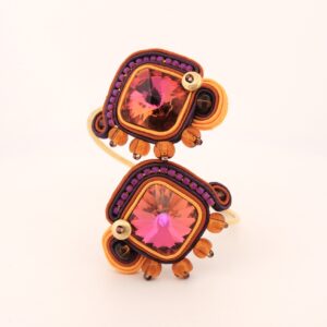 Brazalete Zahara morado 3 Brazalete Zahara morado - Imagen 1