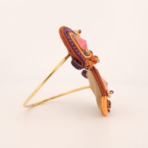 Brazalete Zahara morado 5 Brazalete Zahara morado - Imagen 3