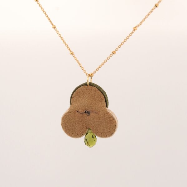 Colgante Angela caqui2 de Irene Garcia Designer