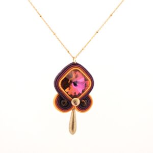 Colgante Rumba morado