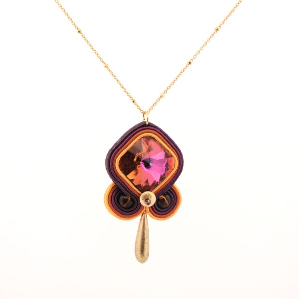 Colgante Rumba morado2 de Irene Garcia Designer