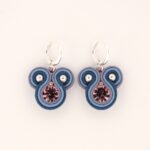 Pendientes Angela azul de Irene Garcia Designer