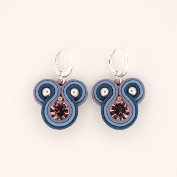 Pendientes Angela azul de Irene Garcia Designer