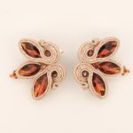 Pendientes Juana marron de Irene Garcia Designer