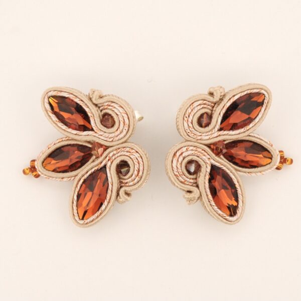 Pendientes-Juana-marrón-de-Irene-Garcia-Designer Pendientes Juana marron de Irene Garcia Designer