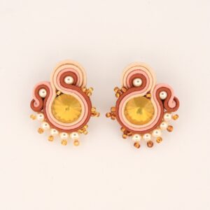 Pendientes María mantequilla - Imagen 1