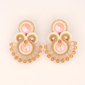 Pendientes Montse salmón