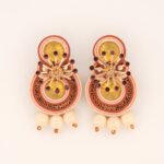 Pendientes Nora mantequilla2 de Irene Garcia Designer