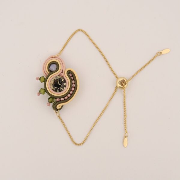 Pulsera-Marta-caqui-de-Irene-Garcia-Designer Pulsera Marta caqui de Irene Garcia Designer